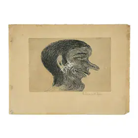 Tagore, Rabindranath (Artist). Untitled, n.d. | Graphic Art