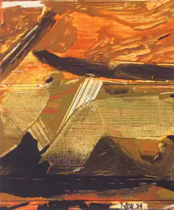 Raza, S.H. (Artist). Untitled, 1984 | Painting