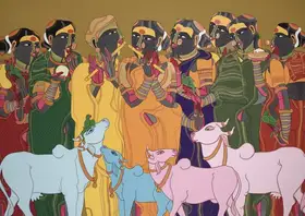 Vaikuntam, Thota (Artist). Untitled, 2017 | Painting