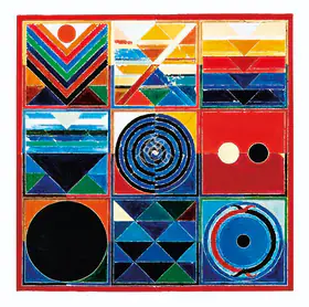 Raza, S.H. (Artist). Encounter, 2000 | Painting