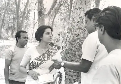 Ghosh, Nemai (Still Photographer), Aranyer Din Ratri, 1970 | Working Still | CinemaEducation | 00663673