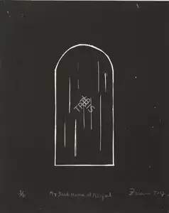 Hashmi, Zarina (Artist). My Dark House at Aligarh, 2017 | Graphic Art