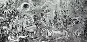 Perumal, P. (Artist). Journey Through the Jungle, n.d. | Painting