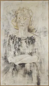 Khanna, Krishen (Artist). Untitled (Binny), 1963 | Painting