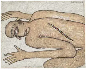 Chowdhury, Jogen (Artist). Dead-I, 2004 | Painting