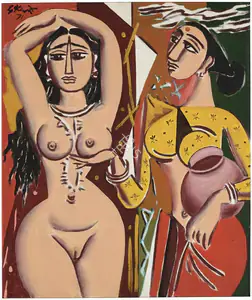 Keyt, George (Artist). Untitled, 1971 | Painting