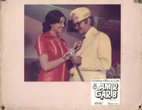 Kapadia, K.H. (Cinematographer), Amir Garib, 1974 | Photographic Still Mounted on Lobby Card