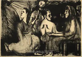 Nair, Surendran (Artist). About Growing Wings, 1985 | Graphic Art