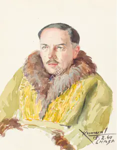 Krishna, Kanwal (Artist). Untitled (Harry Staunton), 1940 | Painting
