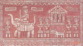 Roy, Jamini (Artist). Procession, n.d. | Painting