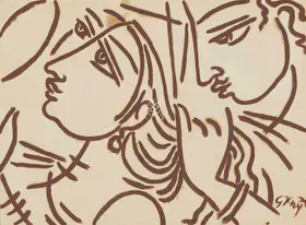 Keyt, George (Artist). Untitled, n.d. | Painting