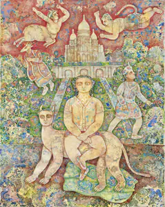 Asta Guru (Auction House). Modern Indian Art (No Reserve Auction). 07 March 2016, Online | Auction Catalogue | EconomicsArt | 00862221