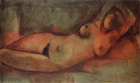 Vithal, B. (Artist). Nude Reclining, 1966 | Painting