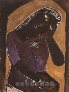 Ramkumar (Artist). Untitled, 1949 | Painting