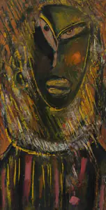Sen, Sunil Madhav (Artist). Untitled (Head), n.d. | Painting