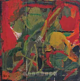 Raza, S.H. (Artist). Untitled, 1970 | Painting