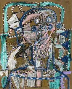 Souza, F.N. (Artist). Untitled, 1974 | Painting
