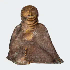 Mukherjee, Meera (Artist). Chintabid (Thinker), 1973 | Sculpture