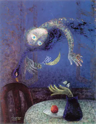 Kar, Sanat (Artist). Maya 7, 1990 | Painting