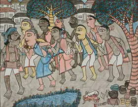Chitrakar, Gopal (Artist). Untitled, n.d. | Painting