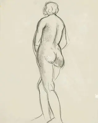 Sher-Gil, Amrita (Artist). Untitled, c.1930 | Drawing