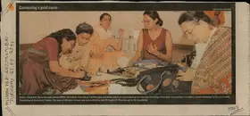 Harhare, Santosh (Reporter). Canvassing a Good Cause, 29 July 2003 | Newspaper Clipping | 00848744