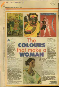 Bawa, Ravinder (Reporter). The Colours That Make a Woman, 02 March 2000 | Newspaper Clipping | 00848776