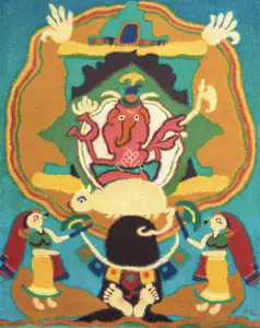Mistry, C.D. (Artist). Untitled (Siddhi Vinayaka), 2000 | Painting