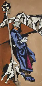 Husain, M.F. (Artist). OPCE 9, 2004 | Painting