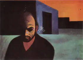 Gujral, Satish (Artist). Self -Portrait, n.d. | Painting