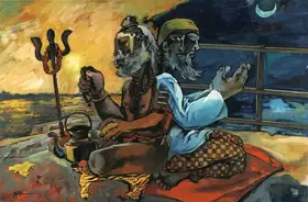Roy, Sajal (Artist). Untitled, early 1970s | Painting
