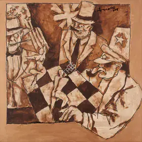 Husain, M.F. (Artist). Untitled, 2005 | Painting