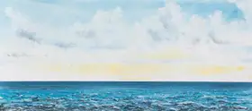 Chopra, Nikhil (Artist). Lands, Waters, and Skies: Imagined Ocean, n.d. | Painting