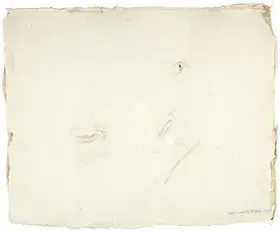 Hore, Somnath (Artist). Untitled (Wounds Series), 1970 | Drawing