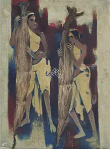 Choyal, P.N. (Artist). Untitled, 1981 | Painting