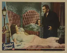 Krasner, Milton R. (Cinematographer), Scarlet Street, 1945 | Lobby Card