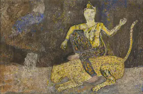 Chakravarty, Jayashree (Artist). Power, 1987 | Painting