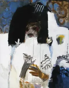 Mazumdar, Chittrovanu (Artist). Untitled, 1995 | Painting