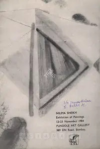 Sheikh, Nilima (Artist). Nilima Sheikh, 1984 | Solo Exhibition Catalogue | 00876081