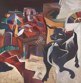 Bhargava, Veena (Artist). Calcutta 300, 1990 | Painting