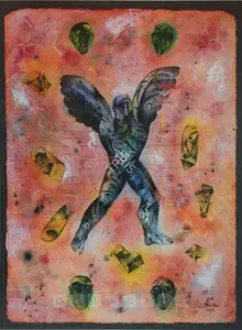Parthan, Baiju (Artist). Wings, 1993 | Painting