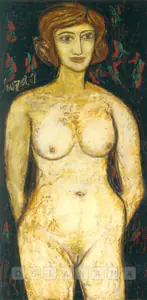 Souza, F.N. (Artist). Nude, 1961 | Painting