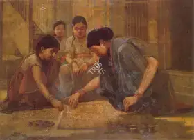 Taskar, L.N. (Artist). Rangoli, n.d. | Painting
