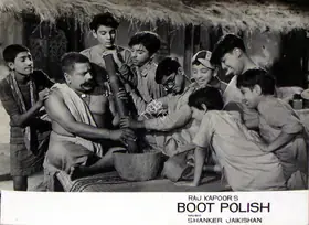 Dutt, Taru (Cinematographer), Boot Polish, 1954 | Lobby Card
