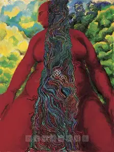 Oshidar, Simeen (Artist). Untitled, 2000 | Painting