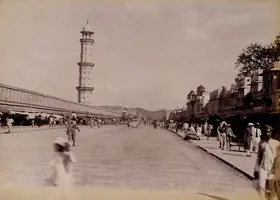 Unknown (Photographer), Main Street Jeypore and Stables, n.d. | Antiquarian Photograph