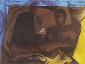 Husain, Owais (Artist). The Cord That Forgetfulness & Weeping Weave, 1997 | Painting