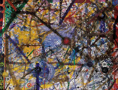 Rai, Mona (Artist). Day & Night, 1990 | Painting
