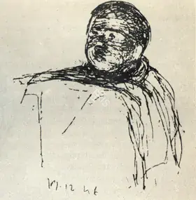 Hore, Somnath (Artist). Untitled, 1990s | Drawing