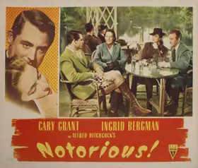 Hitchcock, Alfred (Producer), Notorious, 1946 | Lobby Card